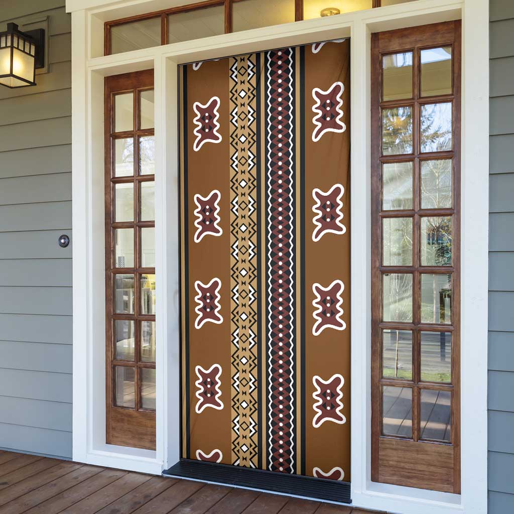 Mali Bologan Mud Cloth Pattern Door Cover