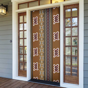 Mali Bologan Mud Cloth Pattern Door Cover