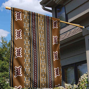 Mali Mud Cloth Garden Flag Traditional Bologan Pattern - African Pride