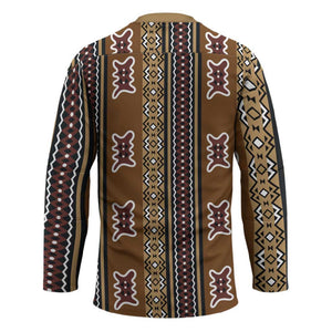 Mali Bologan Mud Cloth Pattern Hockey Jersey