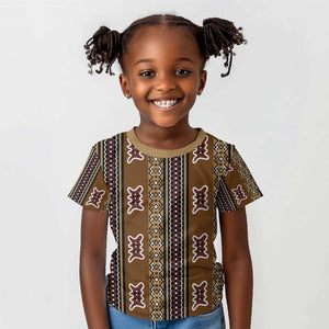 Mali Mud Cloth Kid T shirt Traditional Bologan Pattern - African Pride