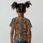 Mali Mud Cloth Kid T shirt Traditional Bologan Pattern - African Pride