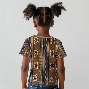 Mali Mud Cloth Kid T shirt Traditional Bologan Pattern - African Pride