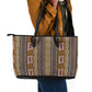 Mali Mud Cloth Leather Tote Bag Traditional Bologan Pattern - African Pride