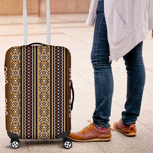 Mali Mud Cloth Luggage Cover Traditional Bologan Pattern - African Pride