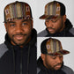 Mali Mud Cloth Mesh Trucker Cap Traditional Bologan Pattern - African Pride