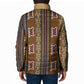 Mali Bologan Mud Cloth Pattern Padded Jacket
