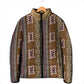 Mali Bologan Mud Cloth Pattern Padded Jacket
