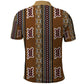 Mali Mud Cloth Polo Shirt Traditional Bologan Pattern - African Pride