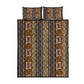 Mali Mud Cloth Quilt Bed Set Traditional Bologan Pattern - African Pride