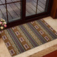 Mali Mud Cloth Rubber Doormat Traditional Bologan Pattern - African Pride