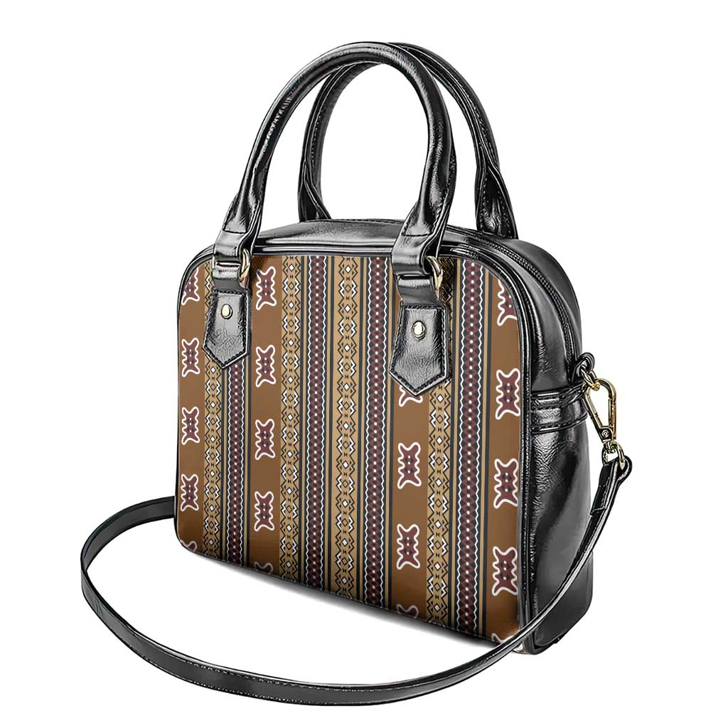 Mali Mud Cloth Shoulder Handbag Traditional Bologan Pattern - African Pride