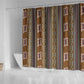Mali Mud Cloth Shower Curtain Traditional Bologan Pattern - African Pride