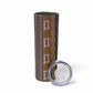 Mali Mud Cloth Skinny Tumbler Traditional Bologan Pattern - African Pride