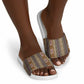 Mali Bologan Mud Cloth Pattern Slide Sandals