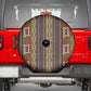Mali Mud Cloth Spare Tire Cover Traditional Bologan Pattern - African Pride