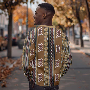 Mali Mud Cloth Sweatshirt Traditional Bologan Pattern - African Pride