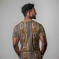 Mali Mud Cloth T shirt Traditional Bologan Pattern - African Pride