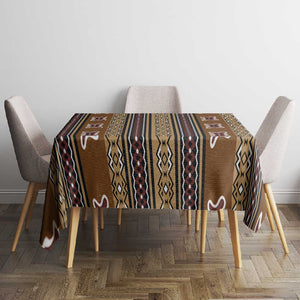 Mali Mud Cloth Tablecloth Traditional Bologan Pattern - African Pride