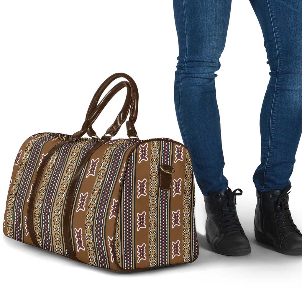 Mali Bologan Mud Cloth Pattern Travel Bag