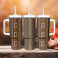 Mali Mud Cloth Tumbler With Handle Traditional Bologan Pattern - African Pride