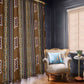 Mali Mud Cloth Window Curtain Traditional Bologan Pattern - African Pride