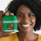 Nigeria Christmas AirPods Case Black Santa With Jollof Rice