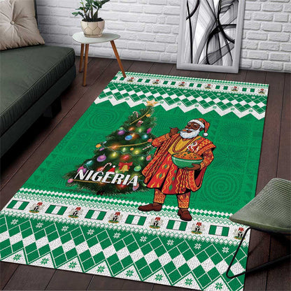 Afro Christmas in Nigeria Area Rug Eku Odun Eku IyeDun - African Pride