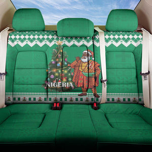 Afro Christmas in Nigeria Back Car Seat Cover Eku Odun Eku IyeDun - African Pride