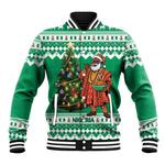 Personalized Afro Christmas in Nigeria Baseball Jacket Eku Odun Eku IyeDun - African Pride