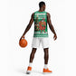 Personalized Afro Christmas in Nigeria Basketball Jersey Eku Odun Eku IyeDun - African Pride