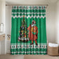 Nigeria Christmas Bathroom Set Black Santa With Jollof Rice