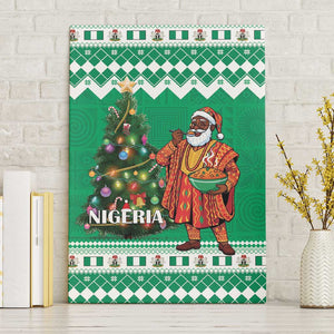 Afro Christmas in Nigeria Canvas Wall Art Eku Odun Eku IyeDun - African Pride