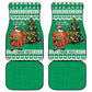 Personalized Afro Christmas in Nigeria Car Mats Eku Odun Eku IyeDun - African Pride