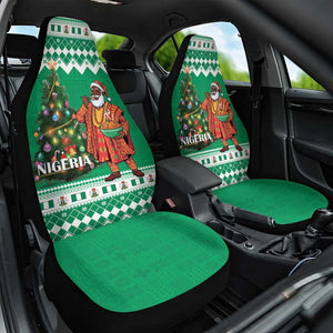 Afro Christmas in Nigeria Car Seat Cover Eku Odun Eku IyeDun - African Pride