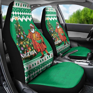 Afro Christmas in Nigeria Car Seat Cover Eku Odun Eku IyeDun - African Pride
