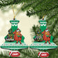 Afro Christmas in Nigeria Ceramic Ornament Eku Odun Eku IyeDun - African Pride