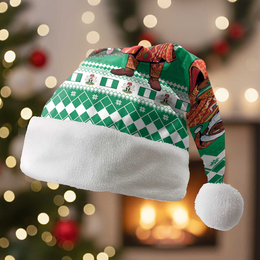 Afro Christmas in Nigeria Christmas Santa Hat Eku Odun Eku IyeDun - African Pride