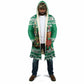 Personalized Nigeria Christmas Cloak Black Santa With Jollof Rice