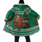 Personalized Nigeria Christmas Cloak Black Santa With Jollof Rice