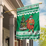 Afro Christmas in Nigeria Garden Flag Eku Odun Eku IyeDun - African Pride