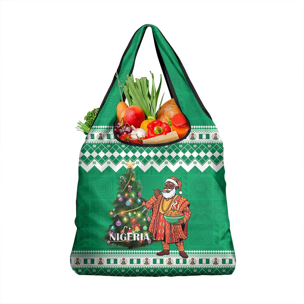 Afro Christmas in Nigeria Grocery Bag Eku Odun Eku IyeDun - African Pride