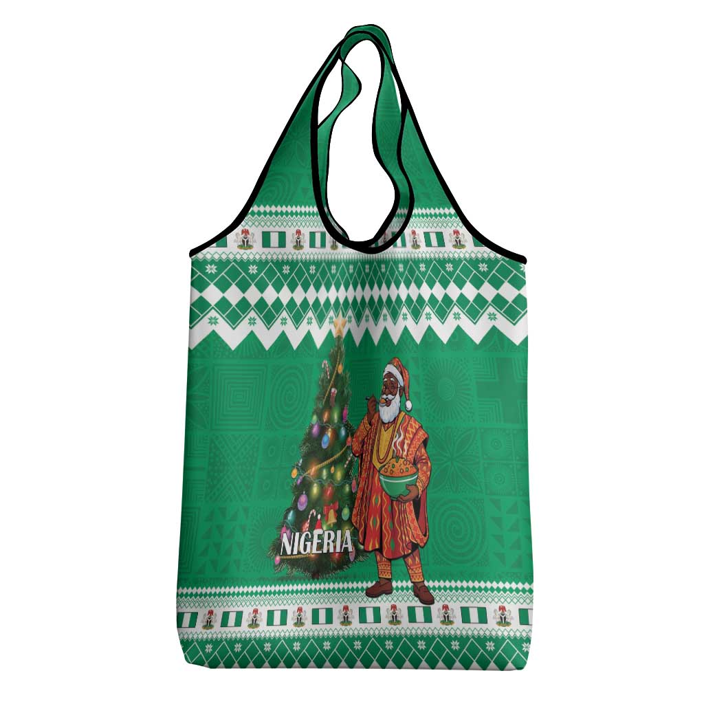 Afro Christmas in Nigeria Grocery Bag Eku Odun Eku IyeDun - African Pride