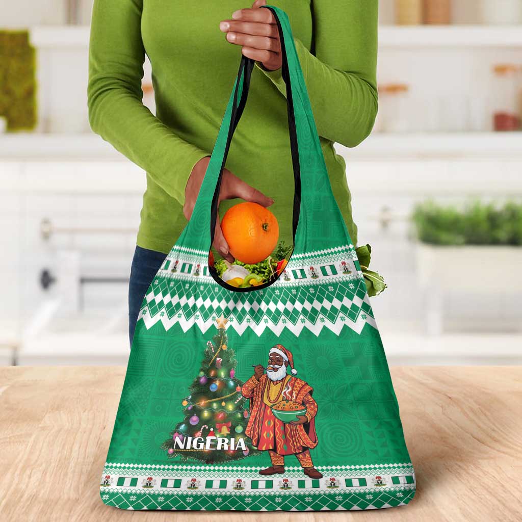 Afro Christmas in Nigeria Grocery Bag Eku Odun Eku IyeDun - African Pride
