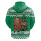 Personalized Afro Christmas in Nigeria Hoodie Eku Odun Eku IyeDun - African Pride