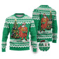 Personalized Afro Christmas in Nigeria Ugly Christmas Sweater Eku Odun Eku IyeDun - African Pride