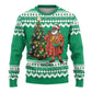 Personalized Afro Christmas in Nigeria Ugly Christmas Sweater Eku Odun Eku IyeDun - African Pride