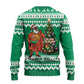 Personalized Afro Christmas in Nigeria Ugly Christmas Sweater Eku Odun Eku IyeDun - African Pride