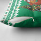 Nigeria Christmas Pillow Cover Black Santa With Jollof Rice