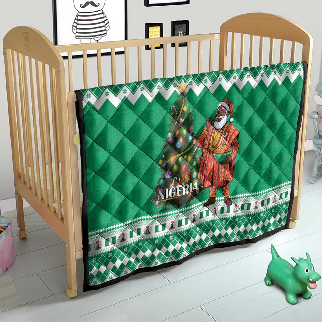 Afro Christmas in Nigeria Quilt Eku Odun Eku IyeDun - African Pride